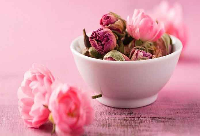 تصویر 4 از گل محمدی دارویی تازه با خواص درمانی برای دمنوش و آرامش بدن